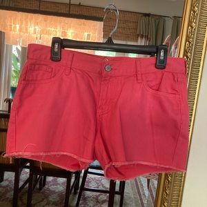 Beautiful coral Old Navy diva shorts!
